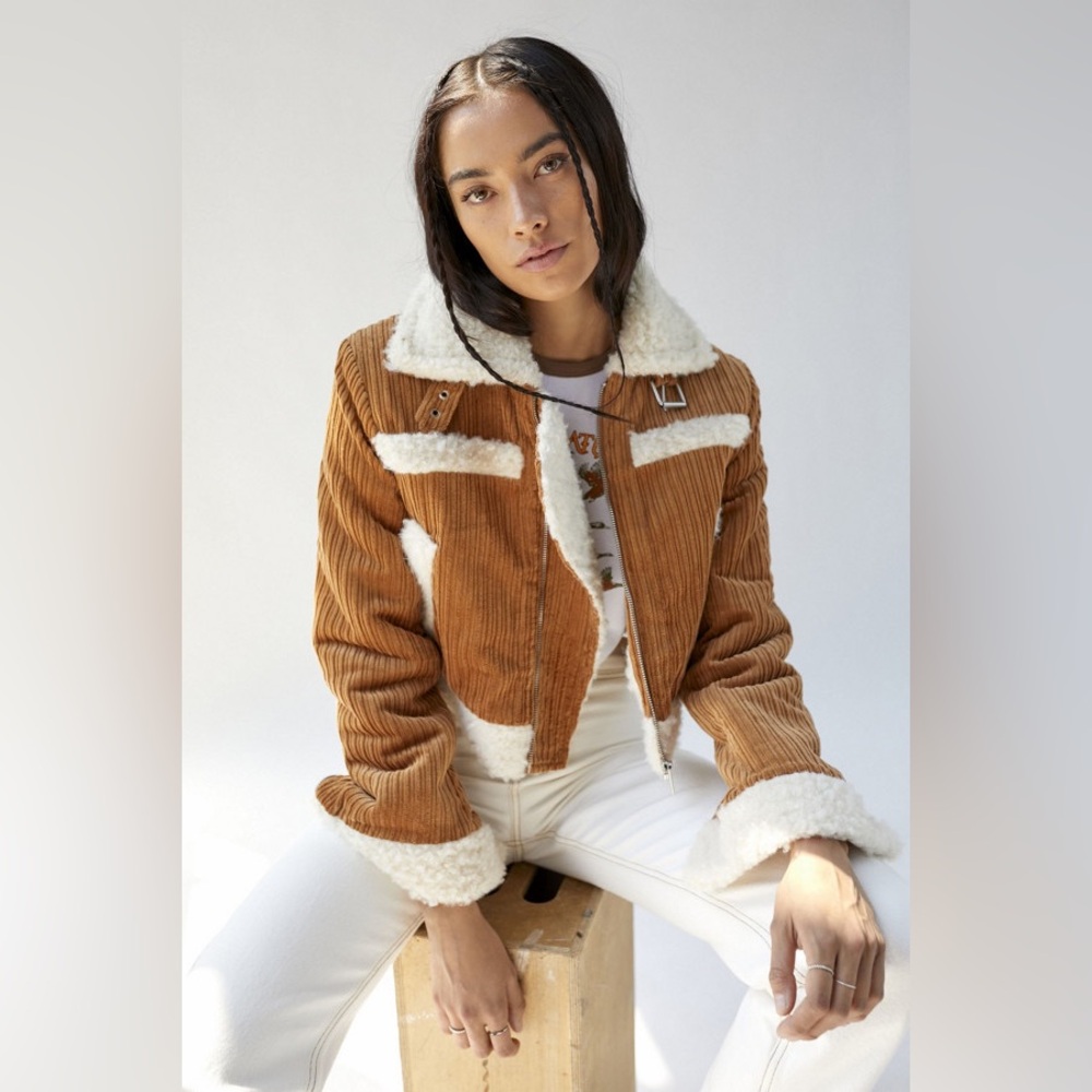 Corduroy Sherpa Jacket